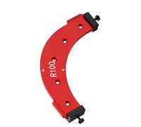 Plantillas de radio de esquina de aluminio para corte de arcos grandes, auxiliares, plantillas de esquina para recortar R100/R150/R200/R250/R300, herramienta de construcción de muebles