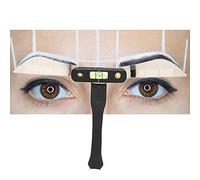 Plantillas de regla de equilibrio de cejas, plantilla para moldear tatuajes de cejas, calibrador de tatuajes de cejas, regla de posicionamiento de tres puntos para la forma de las cejas(Ⅳ)
