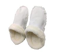 Plantillas de repuesto para zuecos Crocs, forro de piel blanca, suela interior de zapatos, forro peludo extraíble, zapatos Crocs de repuesto