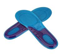 Plantillas de silicona Plantillas unisex de cuerpo entero Plantillas deportivas suaves y ortopédicas anti-shock para la fascitis plantar Soporte para el y dolor los pies(S)