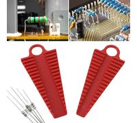 Plantillas de soldadura de silicona con ranuras en V de 6,3 mm/10 mm para base antideslizante de alambre de 32 AWG 12 AWG y abrazaderas de soldadura de bandeja de captura para resistencias