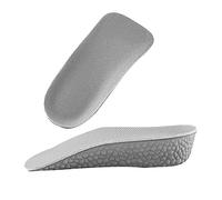 Plantillas de soporte de arco Inserciones de media longitud Invisible Increased Heel Lifting Insertos Zapatos Levantamientos Almohadillas de zapatos (color B, 2,5 cm)
