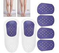 Plantillas de soporte de para zapatos, plantilla de soporte de unisex para niños y adultos Plantilla ortopédica transpirable para corrección de pies que se adapta a cualquier zapato(A)