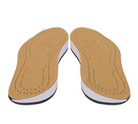 Plantillas de supinación, plantillas ortopédicas correctivas marrones O/XO, para alineación de pies, dolor de talón, metatarsalgia, piernas arqueadas, mejora de la postura, plantillas de corrección de