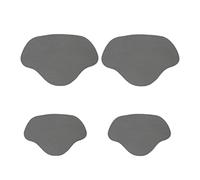 Plantillas de talón, reparación de talón, para hombres y mujeres, tacones altos, color gris