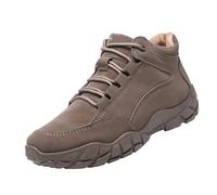 Plantillas de tenis para hombre, talla 13, a la moda, de verano y otoño, informales, planas, ligeras, de malla, transpirables, color sólido, para hombre, botas casuales, Brown, 5.5 UK 3X-Narrow