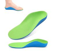 Plantillas de Zapato de Soporte de Arco Ortopédico Premium para Niños,Inserciones de Amortiguación de PU para Niños para Pies Planos,Fascitis Plantar,Alivio del Dolor del Talón de Los Pies