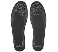 Plantillas de zapatos de látex suave Plantillas absorbentes de sudor transpirables con absorción de impactos para hombres y mujeres Zapatos deportivos casuales Negro Tamaño 36 46 (Vendo un par)