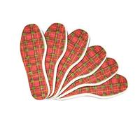 Plantillas de Zapatos Estampado Cuadros Escoceses - Set de 6 Pares de Plantillas Cómodas para Hombres y Mujeres para Uso Diario, Unisex, Kaps (38 EUR)