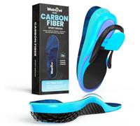 Plantillas Deportivas de Fibra de Carbono con Soporte Arco - Plantillas Welnove para Running con Absorción de Impacto para Deportes Activos - （3XL:47-48)