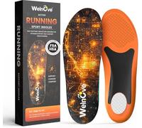 Plantillas deportivas para correr para hombres y mujeres, plantillas atléticas de absorción de impactos para reducir la fatiga muscular, mejorar el rendimiento, prevenir lesiones, plantillas cómodas
