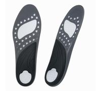 Plantillas deportivas para hombre y mujer, de EVA y silicona, transpirables, a prueba de golpes, comodidad para correr, caminar, actividad física, recortables de 35 a 46 - 3 colores disponibles (gris