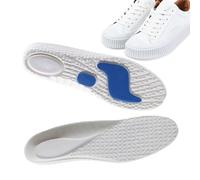 Plantillas deportivas,Plantillas deportivas | 2 piezas de inserciones de baloncesto,Plantillas de calzado deportivo para mujer, insertos de absorción de impacto adicionales para caminar, correr, entre