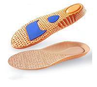 Plantillas deportivas suave desodorante plantilla plana soporte de arco completo plantilla de masaje elástica para suelas de correr