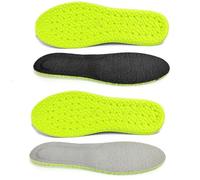 Plantillas deportivas transpirables para niños, 2 pares, inserciones cortables antisudor y antiolor, suitable for tallas 8-10