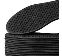 Plantillas desodorantes de carbón de bambú de malla transpirable que absorbe el sudor para zapatos para mujeres y hombres, plantilla suave que absorbe los golpes, accesorios para zapatos (2 pares, 44)