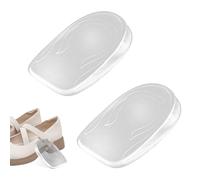 Plantillas elevadoras 1 cm, par de plantillas de espolón calcáneo, cuña 1 cm, silicona para zapatos de mujer