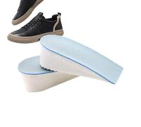 Plantillas elevadoras de de zapatos, cuña de talón, cómoda de aumento de altura, insertos invisibles amortiguadores