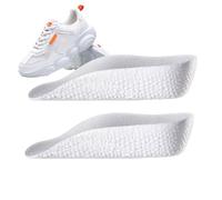 Plantillas elevadoras de zapatos, plantillas para aumentar el tamaño corporal, elevador de talón ortopédico, plantilla para zapatos de ascensor, soporte de del pie, absorción de impactos