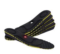 Plantillas Elevadoras Plantilla Invisible for aumento de altura for hombres y mujeres, 2/3/4/5cm, cojín for levantar, masaje pies, zapatos magnético, inserto plantilla(Height 2CM)