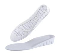Plantillas Elevadoras Plantillas invisibles for aumento de altura EVA, zapatos ligeros suaves, almohadilla suela for hombres y mujeres(White 3.5cm,43-44(275mm))