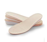 Plantillas Elevadoras Plantillas Unisex for aumento de altura, desodorante absorbente de sudor de fibra de soja, almohadillas transpirables for zapatos, almohadilla for el cuidado de los pies for homb