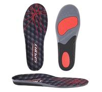 Plantillas ergonómicas para tenis para hombre y mujer, planas, con insertos que absorben los golpes, reutilizables y transpirables, 1 par, ideales para correr