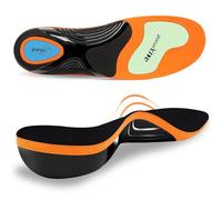 Plantillas Fascitis Plantar Hombre y Mujer, Plantillas Ortopédicas de Gel con Máxima Comodidad | Plantillas para Fascitis Plantar con Soporte de Arco y Alivio del Dolor para Trabajo y Deporte (M)
