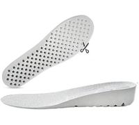 Plantillas for zapatos, 2 pares de plantillas for aumentar la altura for hombres y mujeres, almohadilla for la suela transpirable con diseño de panal, plantilla for aumentar la altura del talón.(1.5 c