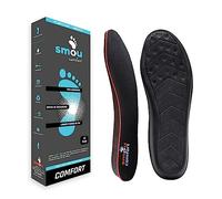 SMOU COMFORT Plantillas de Descarga Gel y Memory Foam para Mujer y Hombre, Para Zapatos, Botas de Trabajo o Zapatillas Deportivas, Gran Amortiguación y Descanso de la Planta y el Talón (40-41 EU)