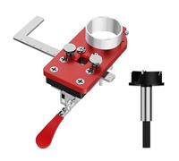 Plantillas Localizadoras De Bisagras De De 35 Mm Guía De Acero Inoxidable Con Rodamiento De Bolas Para Instalación Precisa De La Puerta Del Gabinete Herramienta De Instalación De Bisagras De