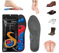 Plantillas Magnéticas, 1 Par Plantillas Magneticas, Plantillas De Acupresión, Plantillas De Masaje Para Pies, Ortopédicas, Acupresión, Mejora La Calidad Del Sueño, Unisexo (S)