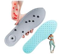 Plantillas Magnéticas Originales, Plantillas Originales,16 Imanes Para Adelgazar Y Masaje Reflexológico, Ortopédicas Lavables,Soporte para el Arco (3 pairs)