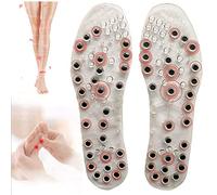 Plantillas Magnéticas para Adelgazar Masajean Acupresión de Terapia Almohadillas,Plantillas Ortopédicas para Terapiacon Soporte de Arco para Fascitis Plantar(Size:EU:35-36)