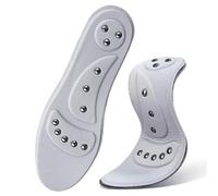 Plantillas magnéticas para pies | Plantillas de masaje para pies | Almohadilla de masaje de pies, plantillas ortopédicas, inserto de zapatos para hombres y mujeres, con imanes de pie, cortadas para