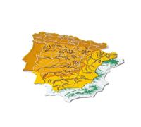 Plantillas Mapas España FAIBO 22 x 18,5 cm, Pack x3