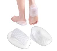 plantillas masajeadoras de pies, Copas de gel for el talón, insertos for fascitis plantar, almohadillas de silicona for el talón