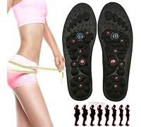 plantillas masajeadoras de pies, Plantillas transpirables adelgazantes for hombre y mujer, plantillas de acupresión con terapia de masaje magnético, plantillas de reflexología podal for aliviar el dol