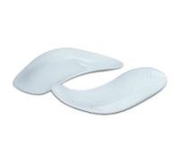 Plantillas medias ortopédicas para niños con piel plano, almohadilla correctora, corrección de los pies hacia adentro, tratamiento de cuidado, 1 par