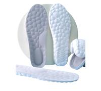 Plantillas Memory Foam, Camina Sobre una Nube, Plantillas Viscoelásticas Confort para Trabajar de Pie, Deporte y Uso Diario, Fascitis Plantar (45-46)