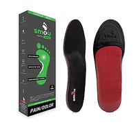 SMOU META PREMIUM Plantillas Metatarsalgia + Soporte Del Arco | Alivian el Dolor de Almohadilla Metatarso | Descarga con Barra Metatarsal | Plantillas Gel y Memory Foam (45-46 EU)