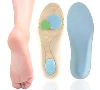Plantillas Metatarsalgia, Taloneras Fascitis Plantar, Soporte Plantillas de Zapatos Funcionales Suaves Inserto para pies planos, dolor de pie, fascitis plantar (41-42)