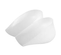 Plantillas ocultas para aumentar la altura del talón, almohadilla de silicona transparente universal (1.8 pulgadas)