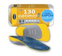 Plantillas ortop dicas Dr. Scholls Custom Fit CF 130 de 3/4 de longitud, personalizadas para su pie y arco. Alivio inmediato del dolor durante to