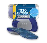 Plantillas ortop dicas Dr. Scholls Custom Fit CF 310 de 3/4 de longitud, personalizadas para su pie y arco. Alivio inmediato del dolor durante to