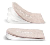 Plantillas ortopédicas ajustables para levantamiento de talón, plantillas de gel para aumentar la altura de las piernas, discrepancia en la longitud de la pierna, dolor de talón, espolones de talón