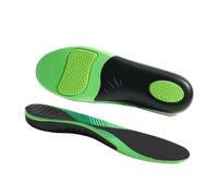 Plantillas ortopédicas for pie y la bóveda plantar alto: plantillas for aliviar el dolor metatarsiano for hombres y mujeres que pasan el día de pie.(Green,EU(39-40)-260MM)