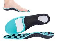 Plantillas ortopédicas, inserciones de zapatos de apoyo para el | Inserciones de absorción de impactos para zapatos | Plantillas de botas de trabajo para permanecer de pie toda la