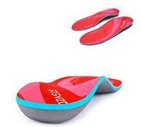 Plantillas ortopédicas para fascitis plantar con soporte de arco para aliviar los pies planos, dolor de talón, plantillas cómodas para zapatos