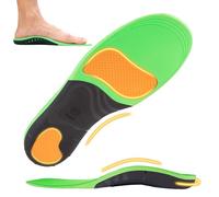 Plantillas Ortopedicas para Hombre y Mujer con Soporte de Arco Alta Suavidad y Funcionalidad para Pie Plano y Prevencion de Fascitis Plantar Distribucion de Presion Verde Talla 41-43 EU